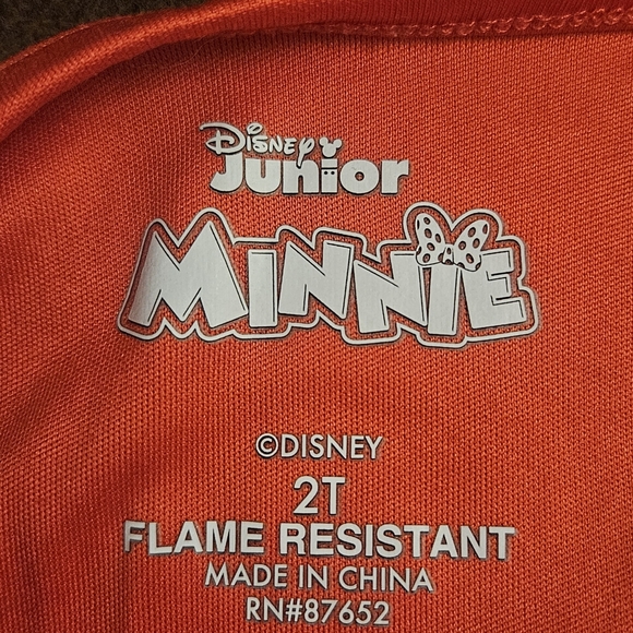 Disney Minnie Mouse Kids Tee - Red, Black, and White - Picture 3 of 3